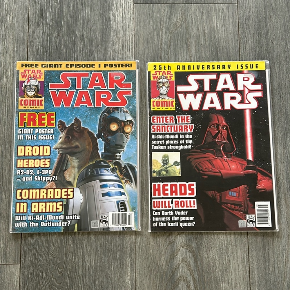 Star Wars Comic Issue 22 and 25